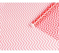 Упаковочная матовая пленка Дон Баллон 35 мкм, (0,72x8,6 м), Зигзаг, розовый, 1 шт. 32441001