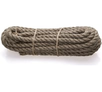 Пеньковый крученый канат Стройбат 12 мм х 10 м 29539
