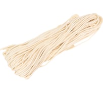 Хлопковая плетеная веревка Стройбат 3 мм х 50 м 33215