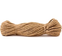 Джутовый крученый канат Стройбат 6 мм х 25 м 21961