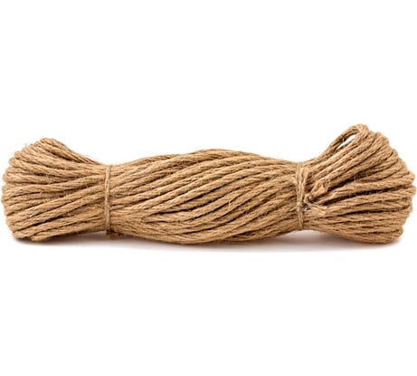 Джутовый крученый канат Стройбат 6 мм х 25 м 21961