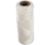 Хозяйственно-бытовой шнур с сердечником Стройбат белый, 2 мм х 50 м 32982