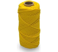 Хозяйственно-бытовой шнур с сердечником Стройбат желтый, 3 мм х 30 м 2745032Б