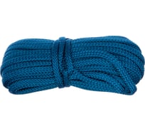 Полипропиленовый шнур без сердечника на европодвесе Шпагат, диаметр 6 мм, длина 20 м, синий 61012761