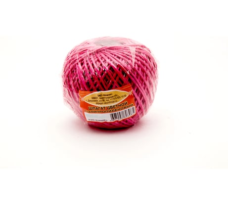 Полипропиленовый шпагат Шпагат 180 м красный 61012706