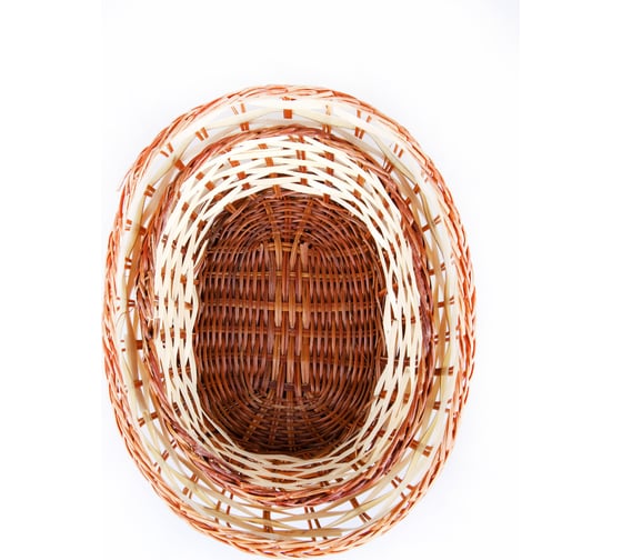 Корзинка Walmer FERN овальная, 30x23x8 см, бамбук/папоротник 22702036