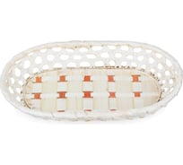 Корзинка Walmer BRAID овальная, 28x17x5 см, бамбук 22702035