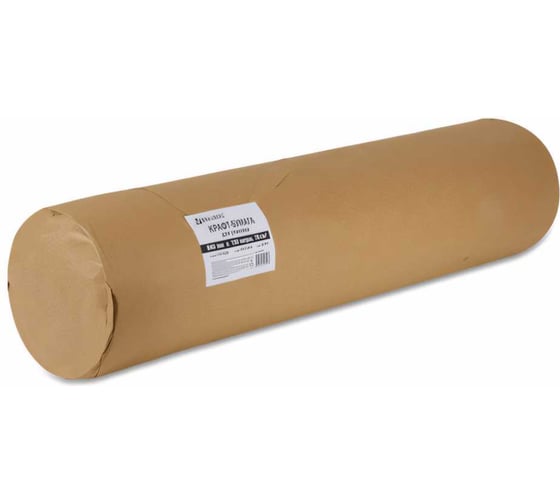 Крафт-бумага в рулоне, 840 мм х 150 м, плотность 78 г/м2, BRAUBERG 440147