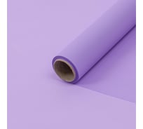 Упаковочная матовая пленка Дон Баллон 0,58x10 м, люкс, сиреневый, 1 шт. 88019331