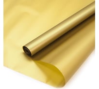 Упаковочная матовая пленка Дон Баллон 0,7x10 м, ecology, золото, 1 шт. 18391