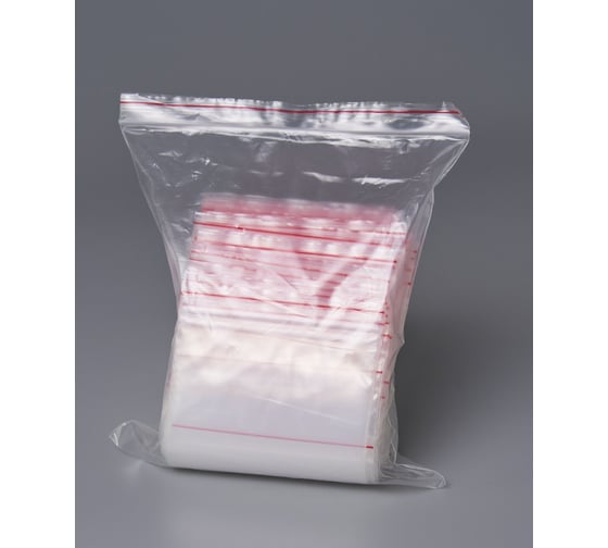 Пакет PACK INNOVATION с замком Zip-Lock (Зип лок), 10x17 см, 100 мкм, 1000 шт. IP00UP01017.100-1T