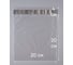 Курьерский пакет PACK INNOVATION прозрачный, 200x200+40 мм, 30 мкм, 5000 шт. IP00KPKKWH200200.30-5K 1
