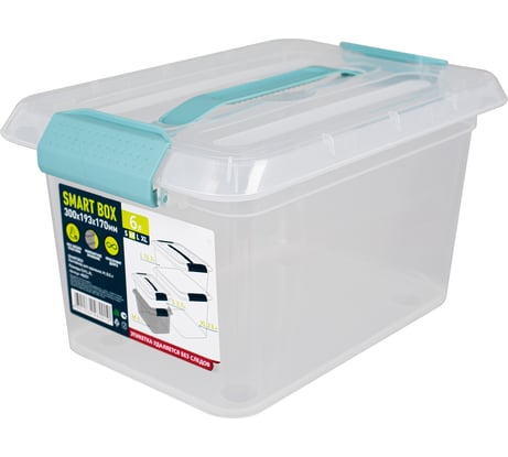 КОНТЕЙНЕР ДЛЯ ХРАНЕНИЯ ПОЛИМЕРБЫТ SMARTBOX М, 6,0л 434820100
