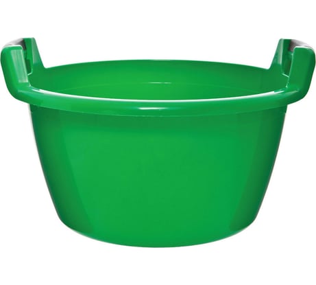 Круглый таз с ручками Полимербыт 32 л 432020000