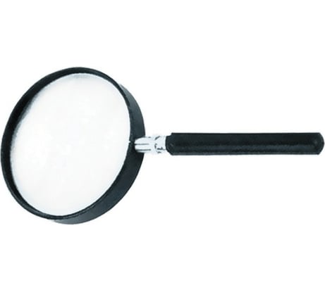 3-кратная лупа D 75 мм, с рукояткой SPARTA 913715