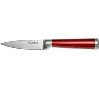 Нож для чистки овощей ALPENKOK AK-2080/E с красной ручкой Burgundy 3,5 8,89 см 120/12 0Р-00015434