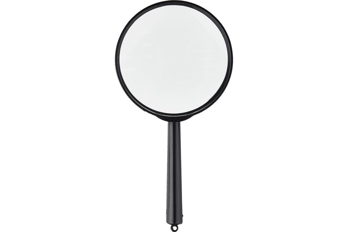 Лупа Attache увеличение х5, диаметр 80 мм, черный, картонная коробка ...