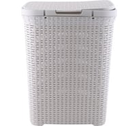 Корзина для белья ПОЛИМЕРБЫТ AZURE 60 л 434990995