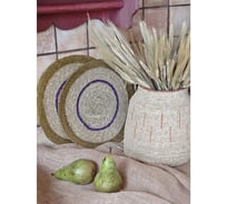 Декоративная плетеная корзина Covali джут SB-4217