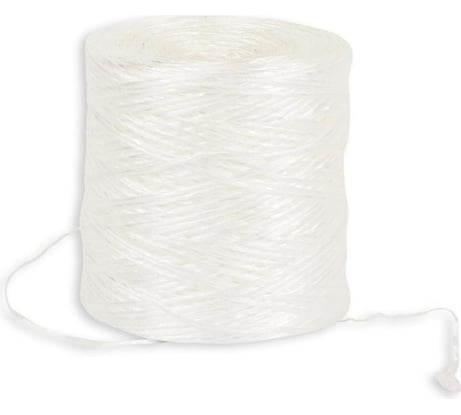 Крученый шпагат Комус пп 1,6 ктекс, бобина 1 кг, 625 пм, 1 кгб 15549