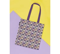 Сумка шоппер JOYARTY женская, c фотопринтом Загадочный рисунок, 35x37x7 см bsh_423822