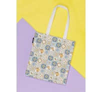 Сумка шоппер JOYARTY женская, c фотопринтом Пэчворк, 35x37x7 см bsh_423856