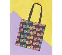 Сумка шоппер JOYARTY женская, c фотопринтом Ретро фото, 35x37x7 см bsh_423753