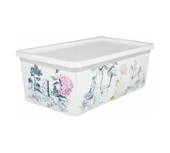 Коробка Полимербыт Toile de Jouy 5.5 л 435115400 1