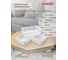 Комплект универсальных корзинок Econova Floral 300x195x95 мм, 4.3 л, 3 шт., белый 43521511622 7