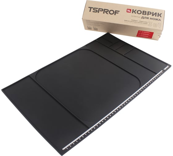 Коврик для сборки, разборки, заточки ножей TSPROF xl, графит TS-MS23015DK
