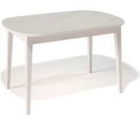 Стол KENNER 1300 M, крем/стекло крем глянец 326444