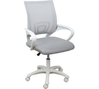 Поворотное кресло AKS Home RICCI, WHITE светло серый 74990
