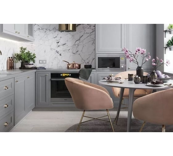 Стул AKS Home AMUR, св.коричневый велюр золото 65594