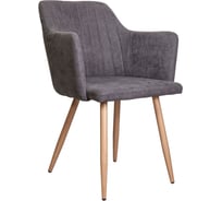 Стул AKS Home BRIT темно-серая ткань 1701-30 дуб 63398