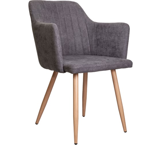 Стул AKS Home BRIT темно-серая ткань 1701-30 дуб 63398