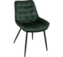 Стул AKS Home DARREN темно зеленый, черный 76479