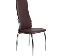 Стул AKS Home DENVER коричневый, хром 27902