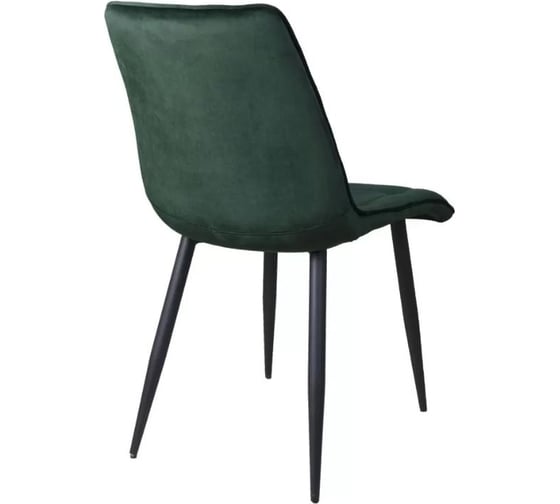 Стул AKS Home FRED NEW, темно-зеленый/черный 76422