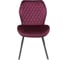 Стул AKS Home HARVEY винный велюр G062-35/черный 80877 5