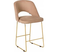 Полубарный стул R-Home Lars Бежевый/Линк Золото 41012000Э_БежЗолот_ПБ