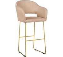 Барный стул R-Home Oscar Браун/Линк Золото 4101188h_БраунЗолот_БАР