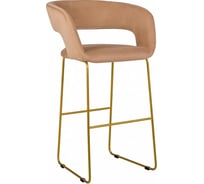 Барный стул R-Home Hugs Бежевый/Link Золото 41023110027h_Беж_БАР