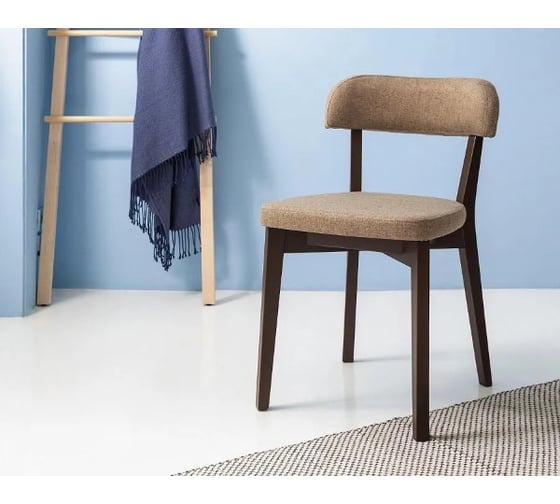 Стул R-Home Франк Крем/Темный орех 400010974h