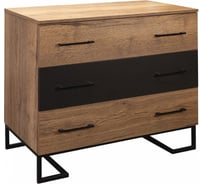 Комод R-Home с 3 ящиками Loft Табак 4009295h_Табак