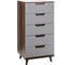 Комод R-Home с 5 ящиками Сканди Грей 4009266hM_Грей 1