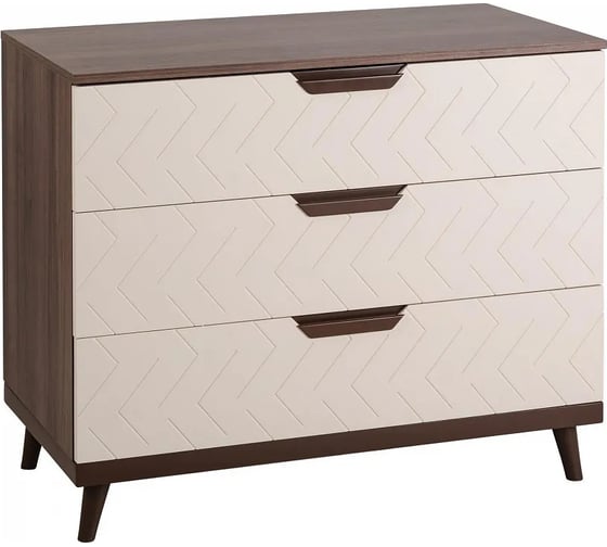 Комод R-Home с 3 ящиками Сканди Бежевый 4009264hM_Беж 1