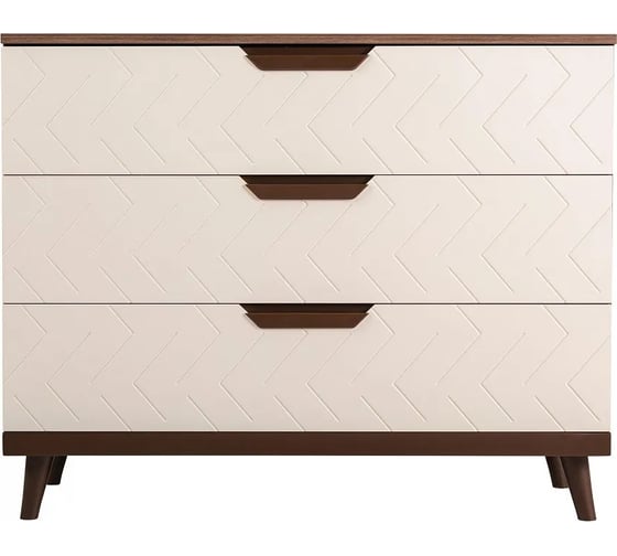 Комод R-Home с 3 ящиками Сканди Бежевый 4009264hM_Беж