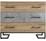 Комод R-Home с 3 ящиками Loft Дуб натур/Бетон 4009295h_Натур 4