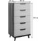 Комод R-Home с 5 ящиками Сканди Жемчужно-белый 4009266hM_Жемчуг 2