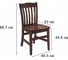 Стул R-Home Гессер Орех 4001081HW 2